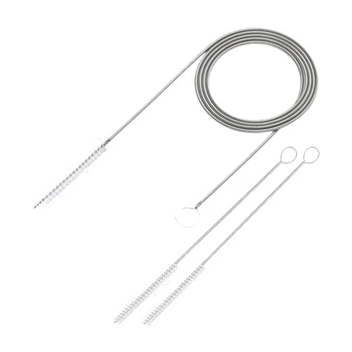 SOMUCH 3PCS Car Sunroof Drain Cleaning Tool, Universal 61 Inch Flexible Slim Drain Pipe Cleaner with 7.9 Inch Brushes for Automotive Sunroof and Windshield Wiper Drain Holes
