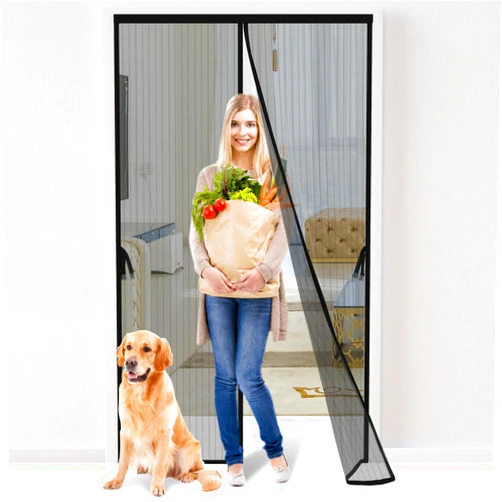 Iduontis Magnetic Screen Door - Fit for Door Size:38x82 Inch, Screen Itself Size:40