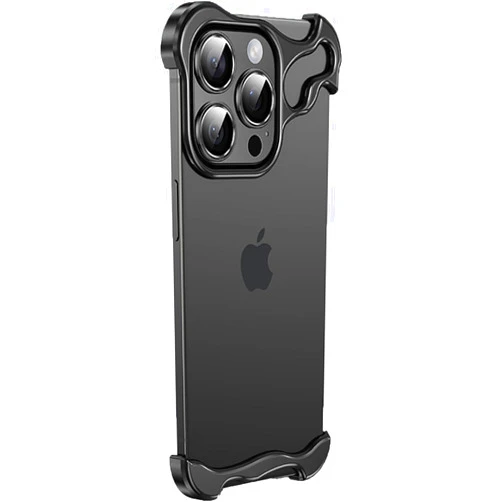 Generic Alloy Armor Case Phone Case, Alloy Armor for Iphone Case, Alloy Armor Zinc Alloy Case, Alloyarmor Premium Case, Alloyarmor Premium Phone Case (for iPhone 13 Pro,Black)
