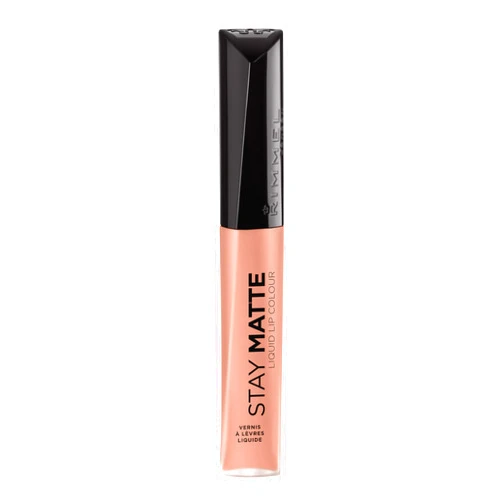 Rimmel London Stay Matte Liquid Lip Color with Full Coverage Kiss-Proof Waterproof Matte Lipstick Formula that Lasts 12 Hours - 703 Vanilla Lovin, .21oz