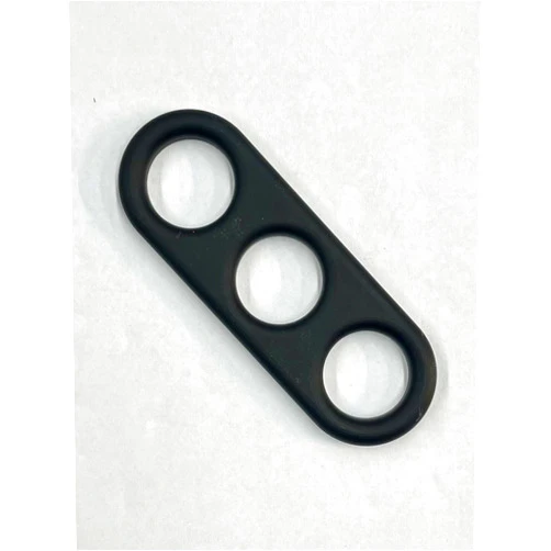 Jam Handle The Original, Automotive Door Closer Grip for Cars and Trucks, Easy to Install, Made in USA, 3 Finger, Aluminum, Anodized, (Black)