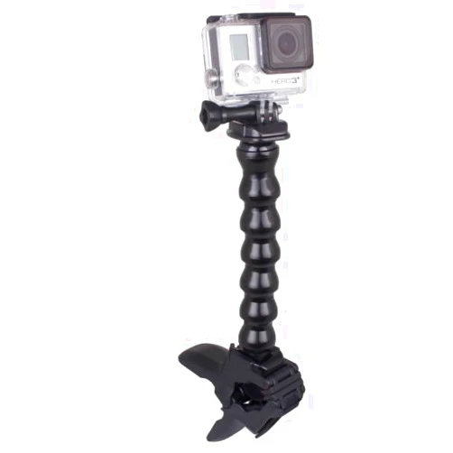 I.Trek GP-JAN: i.Trek Jaws Flex Clamp Mount with adjustable Neck for GoPro Hero 4 3+ 3 2 1 Camera