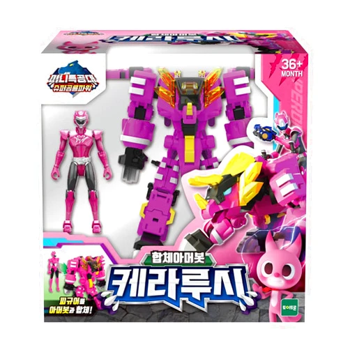 Géneric Mini Force Combined Amerbot KERA Lucy 2 Stage Transformation Figure Amerbot Combination