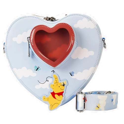 Loungefly Winnie the Pooh Balloons Heart Crossbody Bag Winnie the Pooh Bags