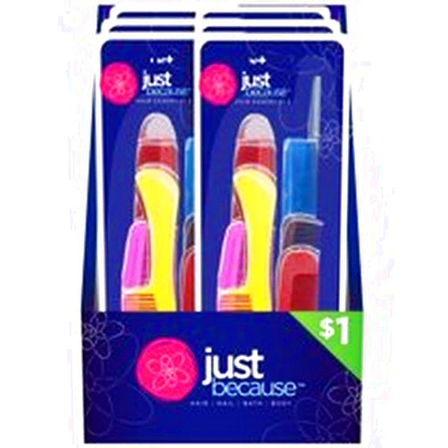 Flp llc Just Because 9301 Assorted Hair Comb Set, 10-pack (Pack of 18)