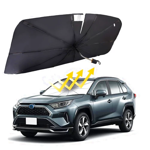 ElifeAcc Car Windshield Sunshade - Car Sun Shade, Windshield, Sunshade, Windshield Shade for Cars, SUV, Trucks (59 * 33inch)