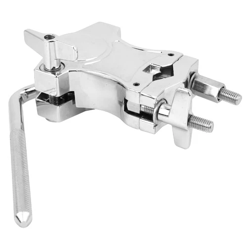 RiToEasysports Drum Clamp Cowbell Holder Stand Extension Clip Bracket, Zinc Alloy, Rotatable 360 degrees, Easy Installation, Suitable for Drums and Cowbells Drum Tom Mount