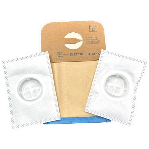 Merchandise Mecca Replacement Style C Bags For Electrolux Type C Canister Vacuums (100 Bags, No Filters)