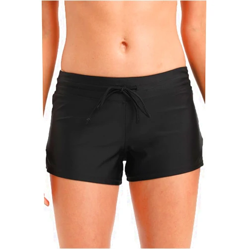 Micosuza Women's Swim Board Shorts Beach Sporty Swimsuit Bottoms Boy Shorts