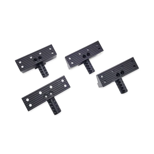 Taytools 774526 Low Profile 1/2” Workbench Bench Dogs Stoppers Pegs with 1-1/4” Tall x 4 “ Wide Jaw Extensions for 3/4