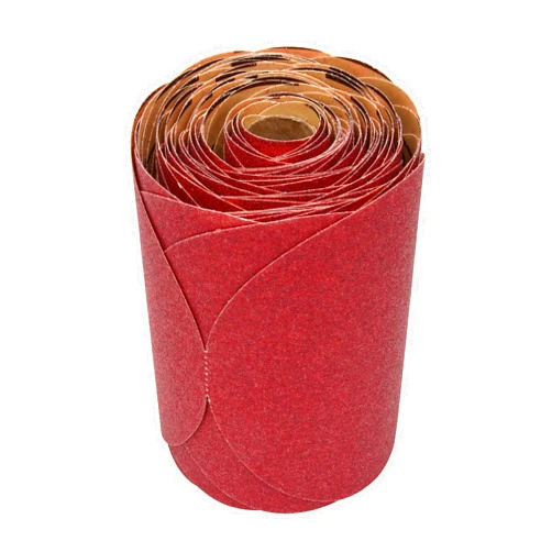 3M Stikit Red Abrasive Sanding Discs, 01112, No Hole, 6 in, 180+ Grade, Pack of 100 Discs, for Auto Sanding, Primer Sanding, E-Coat Sanding