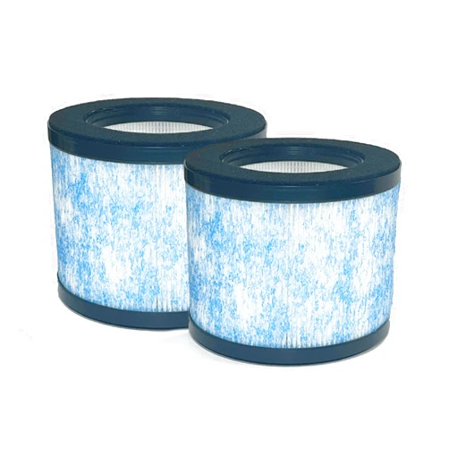 Nispira 3-in-1 True HEPA Filter Replacement Compatible with Miko Air Purifier C102 ibuki MA-01CW, MA-18, Okaysou AirMic4S, 2 Packs