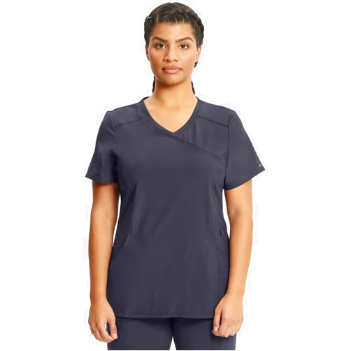 Infinity Cherokee Women Nurse Scrubs Top Mock Wrap 2625A