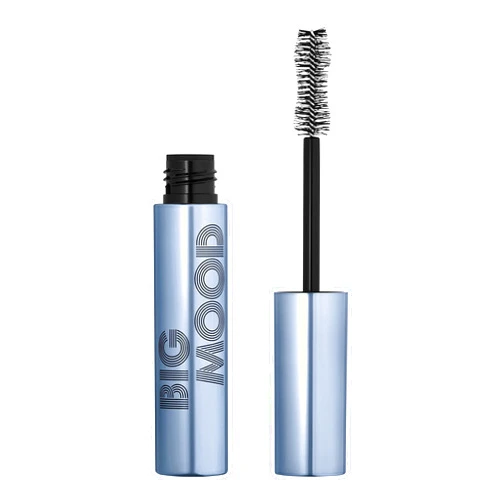 e.l.f. Big Mood Waterproof Mascara, Instantly Creates Long-Lasting, Bold & Lifted, Voluminous Lashes, Infused with Jojoba Wax, Black, 0.30 fl Oz