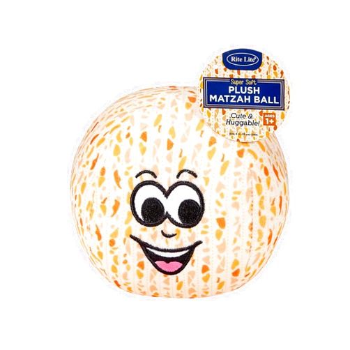 Rite Lite Plush Matzah Ball Passover Gift Pesach Seder Gift for Kids, Super Soft Embroidered Educational & Fun Jewish Holiday Party Goodie Bag Favors Storytelling Playful Learning Hours of Fun!
