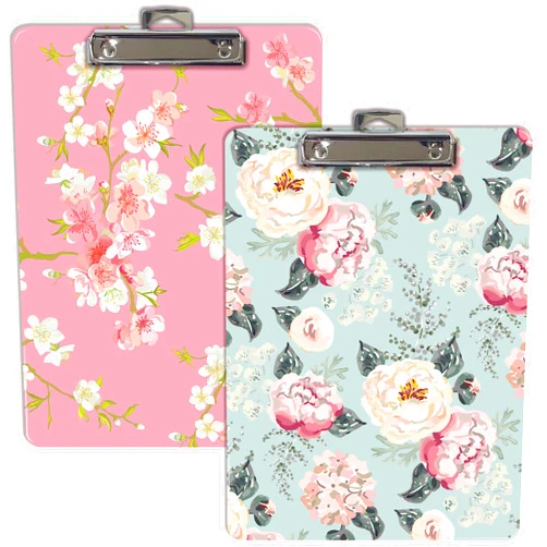 Better Office Products Fashion Clipboard (2 Pack), Standard A4 Letter Size, 12.5