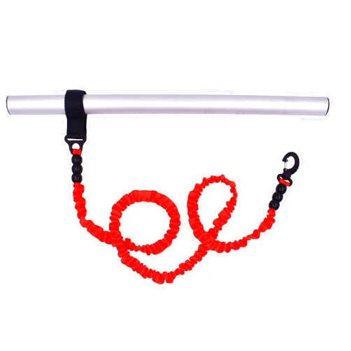 YYST 1 Piece 36 Inch Deluxe Red Kayak Paddle Leash Kayak Rod Leash Tool Lanyard Fishing Leash SUP Paddle Leash SUP Leash
