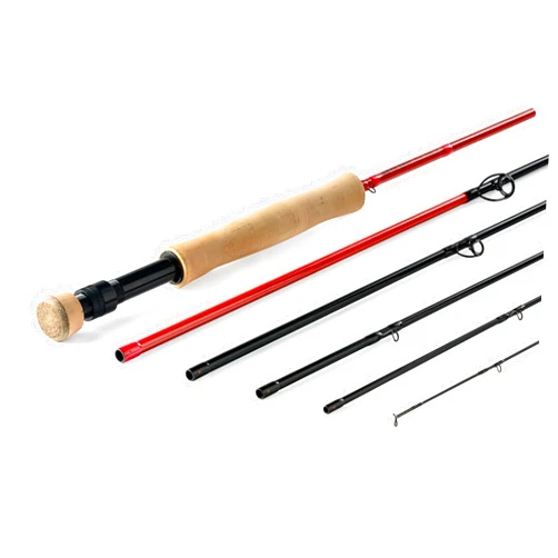 REYR GEAR BCR Travel Fly Rod - 7wt - 9ft - 6 Piece | Medium- Fast Action, Lightweight Portable Fishing Rod - Combo Kit Available