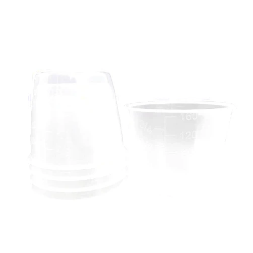 LLERRA 5 Pack 160 ml Rice Measuring Cup, Clear Rice Cooker Cup, Measuring Cup for Rice and Dry Ingredient, Rice Cup Replacement