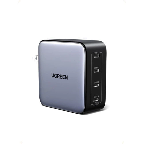 UGREEN 100W USB C Charger Block, Nexode 4-Port Type C Charger GaN Charger USB C Power Adapter Compatible with MacBook Pro/Air, Dell XPS, iPhone 16/15, Galaxy S24/S23, iPad Air, Pixel 8, Steam Deck