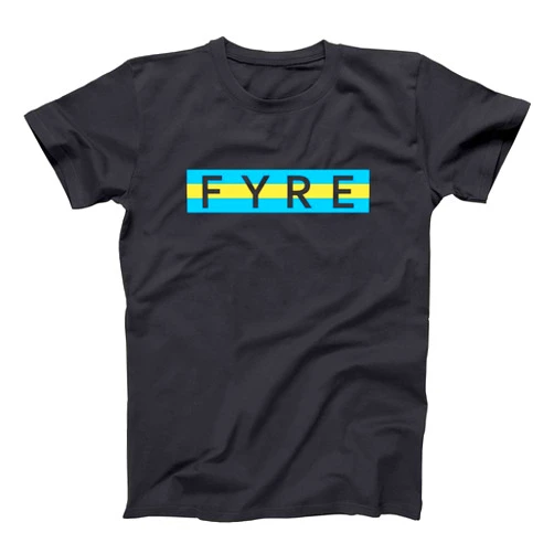 Donkey Tees Fyre Festival 2017 Bahamas Flag Concert Music Event Mens Shirt
