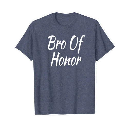 Brother in law Gift Bride Groomsmen Bro Of Honor Funny Brother of The Bride Bachelor Party T-Shirt
