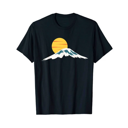 Visit Mount Fuji Japan Classic Gear Design Co. Mount Fuji Gift Mt Fuji Sunset Japan Tokyo Vacation Fuji-san T-Shirt