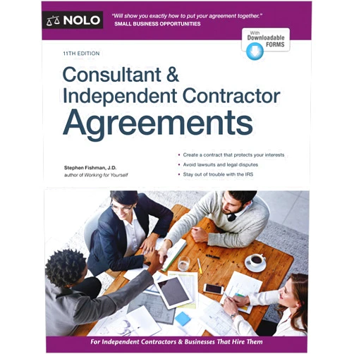 Stephen Fishman J.D. Consultant & Independent Contractor Agreements