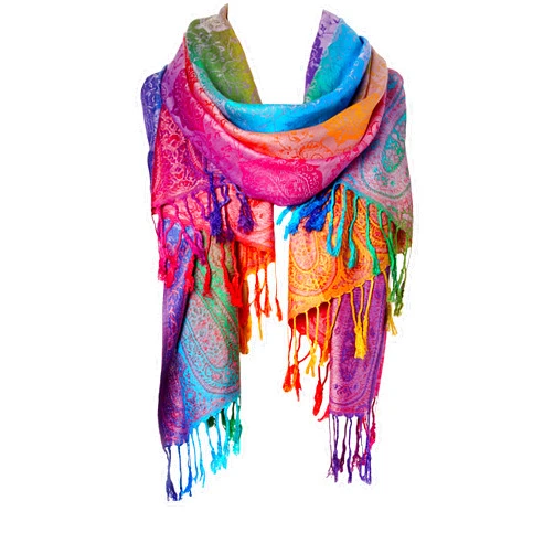 Goood Times Fashion Women's Silk Scarf Luxury Satin Shawl Wraps