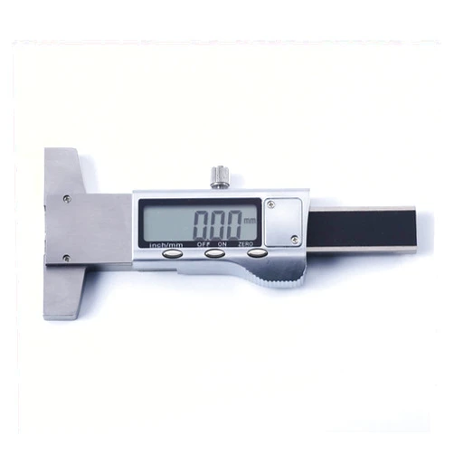 ROROLL Micrometer,Digital Micrometer, 0.01mm Micrometer Digital 0-25mm LCD Electronic Depth Gauge Tread Metal Measure Carbon Fiber Gauge Height Measuring Instruments for DIY/Household(Stainless Steel)