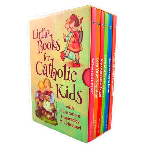By Aquinas Kids (Author), Inspired by Sister M.I. Hummel (Illustrator) Aquinas Kids Little Books for Catholic Kids Box Set