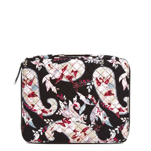 Vera Bradley Women's Cotton Tablet Organizer Tech Accessory, Botanical Paisley, One Size