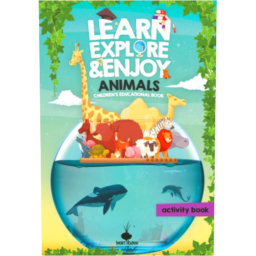 Short Radish Books Learn, Explore & Enjoy™ | Animals: An Educational And Activity Children's Book