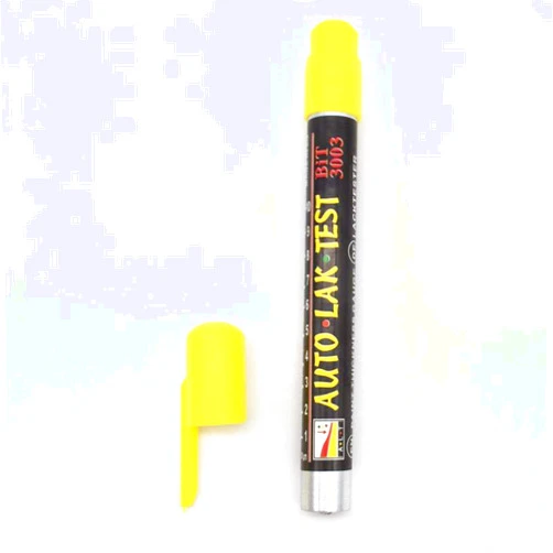 Yuhoo Paint Thickness Gauge, Car Body Damage Detector, Pen-Type Waterproof Paint Coating Tester with Magnetic Tip & Micron-Level Color Scale for Verifying The Car Thickness of Paint, Free size