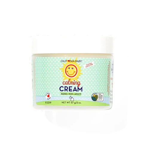 California Baby Calming Cream | Lavender Baby Lotion | 100% Plant-based | Soothing Baby Cream for Dry, Sensitive Skin | Allergy Friendly | 57g / 2oz