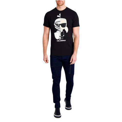 Karl Lagerfeld Paris Men's Karl Knight Graphic Tee