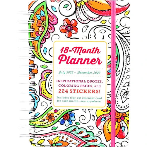 By Editors of Thunder Bay Press (Author) 2023 Coloring Planner