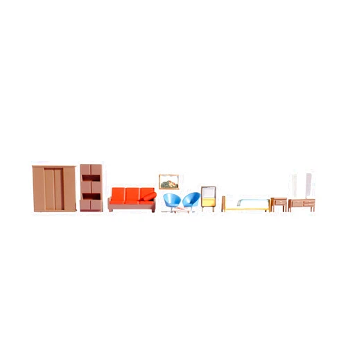 Noch 14832 Furniture F/Household H0 Scale Model Kit