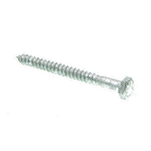 Prime-Line 9055173 Hex Lag Screws, 1/4 In. X 3 In., A307 Grade A Hot Dip Galvanized Steel (25 Pack)