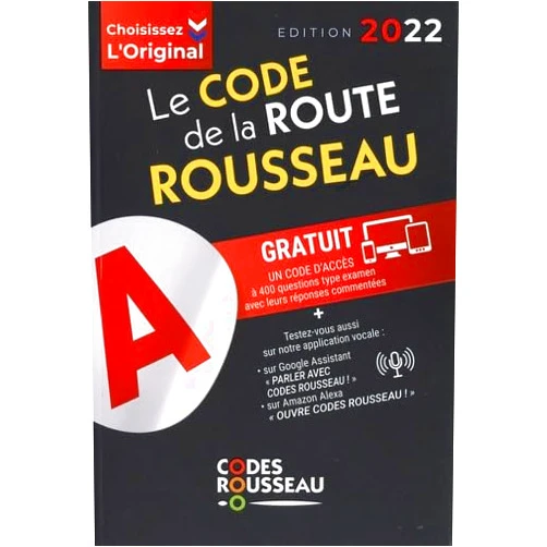 French Edition by unknown author (Author) Code Rousseau de la route B 2022