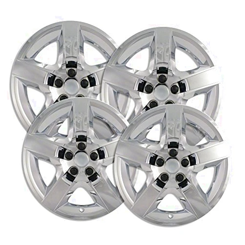 Upgrade Your Auto 17 inch Chrome Hub caps (Set of 4) for Saturn Aura 08 09