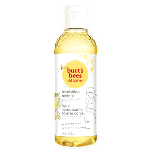 Burt's Bees Mama Body Oil with Vitamin E, 100% Natural Origin, 5 Fluid Ounces