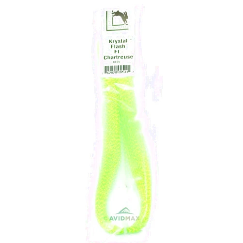 Hareline Krystal Flash Fluorescent Chartreuse
