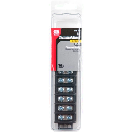 Gardner Bender GB+Gardner+Bender+GTB-406+6+Pole+Terminal+Block