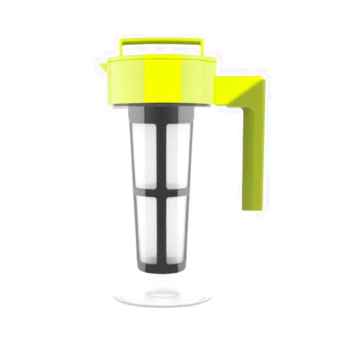 Takeya Iced Tea Maker with Patented Flash Chill Technology Made in USA, 1 Quart, Avocado 1 Quart Avocado
