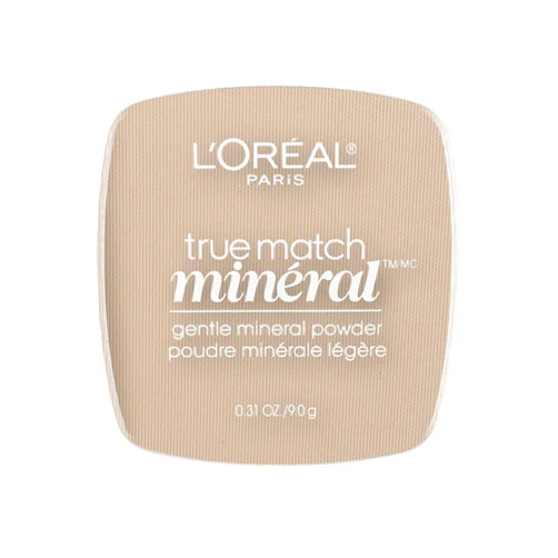 L’Oréal Paris L'Oréal Paris True Match Mineral Pressed Powder, Soft Ivory, 0.31 Ounce