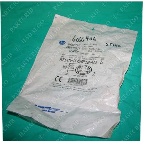 Generic Allen Bradley, 871TM-DH5NP18-N4, Inductive Proximity Sensor 10-30VDC