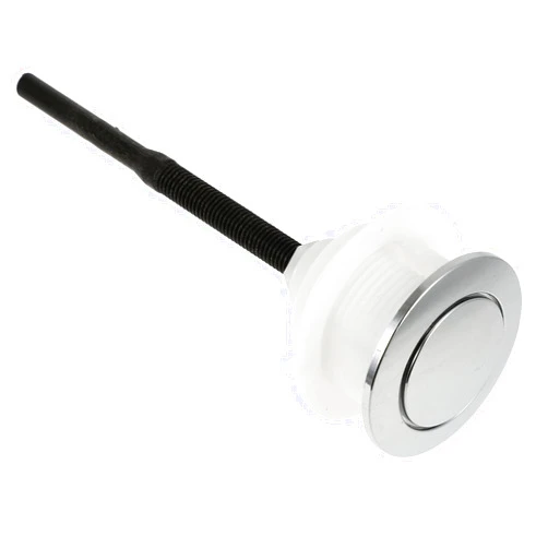 Cabilock Dual Flush Valve Replacement Button Round Toilet Tank Button Push Replacement Single Push Flushing Toilet Button Toilet Water Tank Push Button for Toilet Flushing Toilet Tank Button