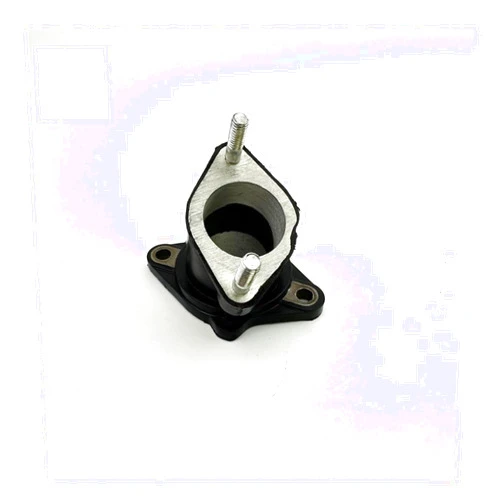 NUJHCKVFE PZ27 Carb Carburetor Aluminum Mainfold Adapter Inlet Intake Pipe Fit for GN125 Engine Motorcycle Dirt Pit Bike ATV Quad(1pcs semi-Aluminium)
