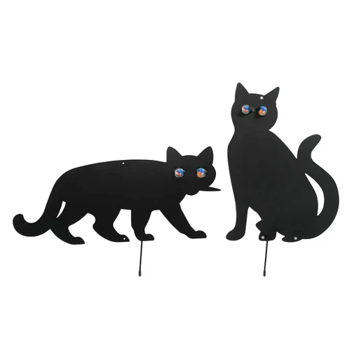 Maximex WENKO DIE BESSERE IDEE Cat Scarecrow Set of 2